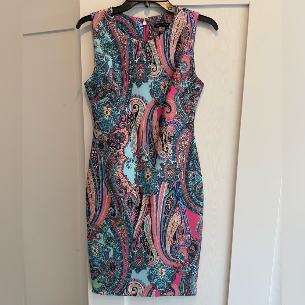 Tommy Hilfiger Multicolor Paisley Midi Dress